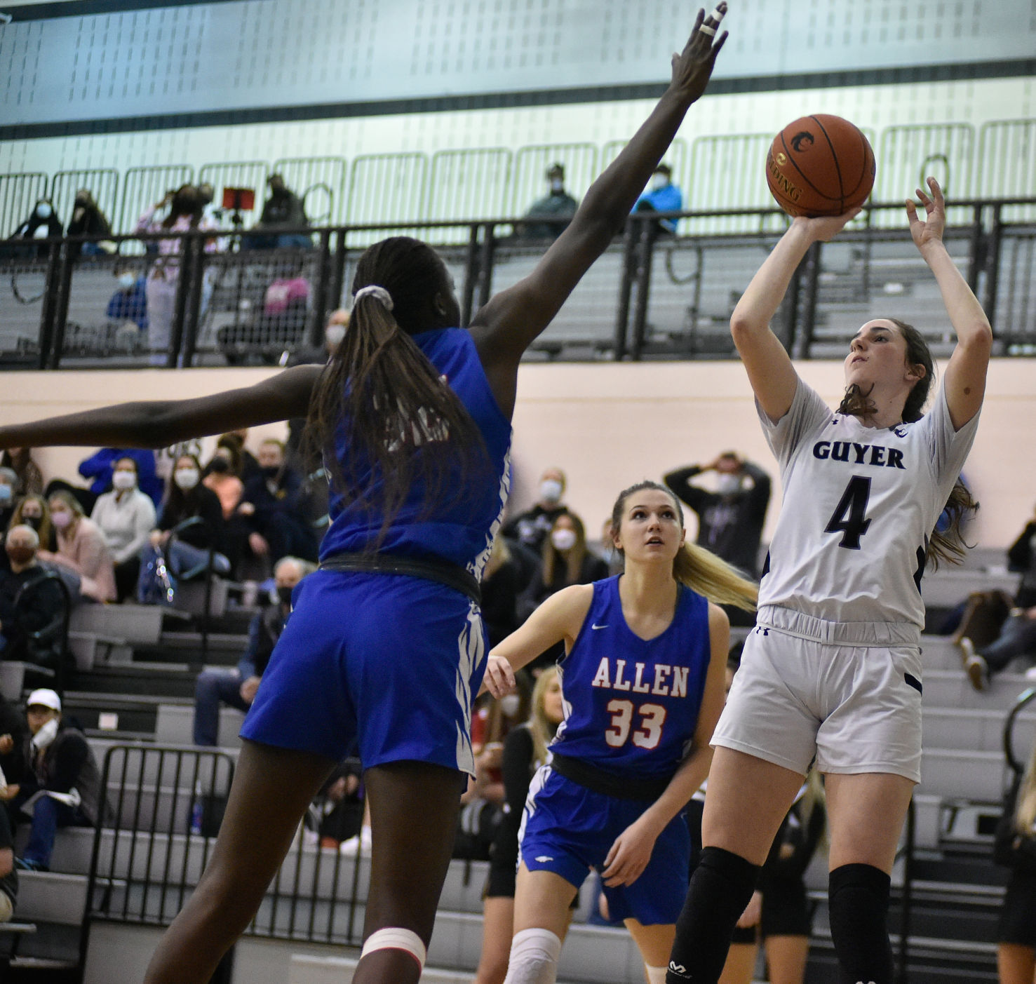Guyer guard Evie Goetz